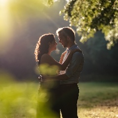 Loveshoot in Panbos Wassenaar | Lisa en Marnix